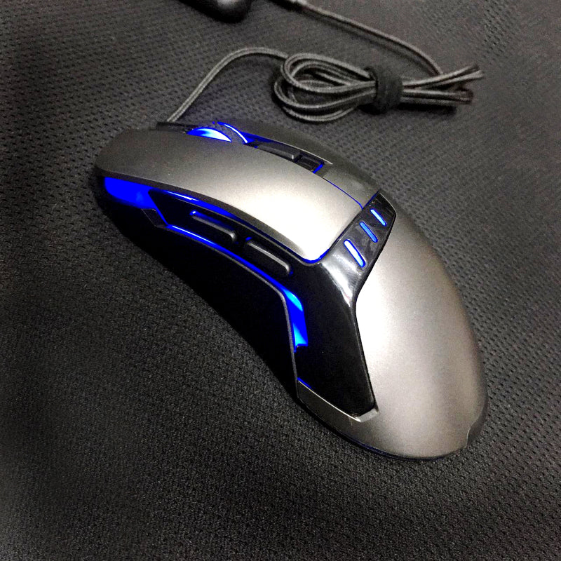 GO5 Extreme Performance Type-C Optical Gaming Mouse with Adjustable DPI, Lighting Effects For Pro Gamers