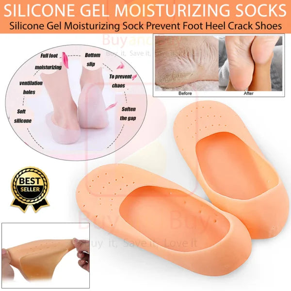 Silicone Soft Moisturising Socks